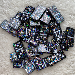 Resin crats dice <b>dominoes</b> Puzzle Children Board Games Eco-friendly Gift - Product Image 6