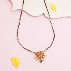 เครื่องประดับเก่าแก่เก่าแก่เก่าแก่สีทอง18K ประดับทับทิมและงานกุฏ - Product Image 2
