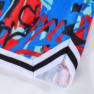 กางเกงขาสั้นชายแบบสปอร์ตสำหรับฤดูร้อน ใส่สบายชายหาด เอวยางยืดระดับกลาง ระบายอากาศได้ดี แห้งเร็ว ไม่ยับ เป็นมิตรกับสิ่งแวดล้อม ผ้าตาข่าย ลายเรียบ - Product Image 4