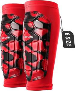 Protège-tibias en cuir G-Form en gros – Équipement de protection pour football, baseball, taekwondo - Product Image 1