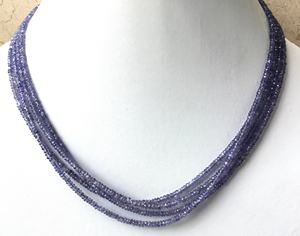 ลูกปัดแทนซาไนต์ธรรมชาติทรงเหลี่ยม สำหรับทำเครื่องประดับอัญมณีชั้นดี - Product Image 6