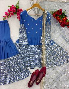 Tenue de soirée Kediya-Sarara avec Dupatta - Product Image 1