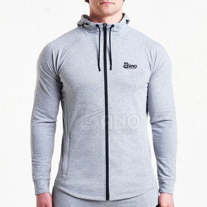 <b>Long</b> Sleeve Fitness <b>Hoodies</b> Breathable Easy Fashion Wear Adult Latest Design Fitness <b>Hoodies</b> for Men - Product Image 1