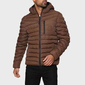 2025 Top vente grande taille hommes doudoune toile imperméable veste d'hiver Logo personnalisé pour la chasse activités de plein air Stand - Product Image 2