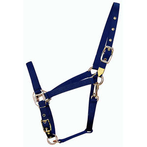 Vente en gros de licol de cheval en nylon ajustable, durable et confortable, pour l'entraînement, équipement d'équitation équestre - Product Image 4