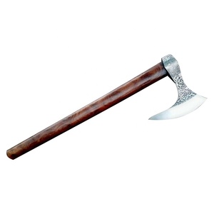 เครื่องมือตั้งแคมป์พร้อมขวานปลอกหนังขวานเหล็กคาร์บอนสูงงานทำด้วยมือปรับแต่งได้ตามต้องการ - Product Image 4