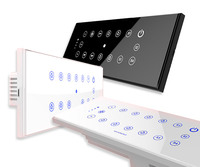 Interrupteur mural intelligent Tuya WiFi 6A avec variateur de lumière, automatisation domestique, minuterie contrôlée par application ou enceinte intelligente