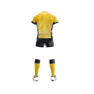 Uniforme de rugby con Jersey Uniformes de rugby vintage inusuales personalizados de alta calidad Equipo 100% poliéster - Product Image 3