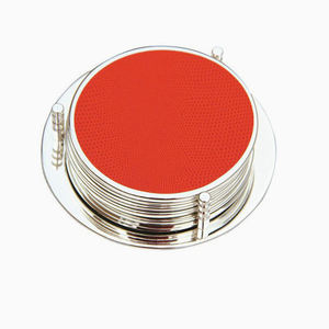 ชุดที่รองแก้วโลหะสำหรับเล่นการ์ดเคลือบ4ชิ้น - Product Image 5