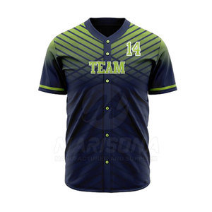Uniforme de baseball au design unique fabriqué au Pakistan, uniformes de baseball personnalisés avec logo imprimé pour la vente en ligne - Product Image 3