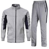 Survêtement d'hiver pour homme de haute qualité avec logo personnalisé, en coton 100%, respirant, idéal pour la salle de sport