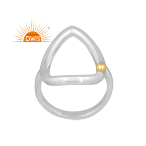 Bague empilable en argent sterling 925 de conception faite à la main bijoux personnalisés pour les femmes cadeau pour elle - Product Image 1