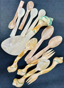 Cuchara de concha al por mayor de nácar para eventos especiales decoración del hogar - Product Image 3