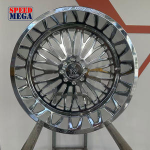 Ruedas de Camioneta Forjadas Monobloque Super Single con Borde Profundo 24x14 26x14 Aleación 8x170 8x180 para RAM 2500 RAM 3500 - Product Image 3