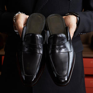 Zapatos Formales de Cuero de Becerro de Lujo con Artesanía Hecha a Mano y Suaves para Bodas de Hombres - Product Image 1