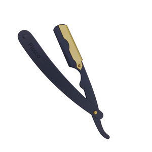 Rasoir de barbier pliant pour barbe, outil de rasage manuel en acier inoxydable, rasoir de sécurité à bord droit fabriqué par Pissco Pakistan - Product Image 2