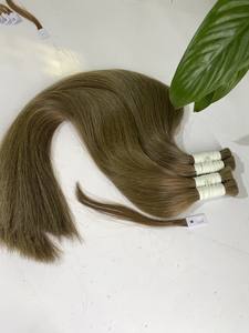 Extensions de cheveux naturels en vrac, prix de gros, vente directe, cuticules alignées, cheveux vierges bruts 12a, Extensions de cheveux humains remy - Product Image 2
