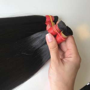 Livraison gratuite cheveux vierges vietnamiens bruts non transformés, paquets de cheveux humains en vrac fournisseur vietnamien trame de génie - Product Image 2