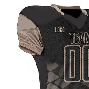 Último diseño de ropa deportiva al aire libre Jersey de fútbol americano Los hombres más vendidos usan camisetas de fútbol americano transpirables - Product Image 5