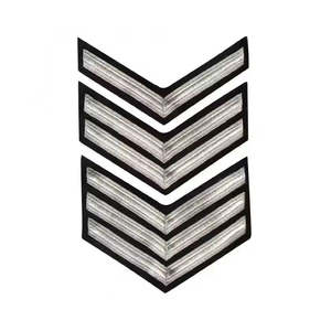 Écusson tactique informatisé à chevron de grade pour uniforme, vêtement, transfert thermique et broderie personnalisée - Product Image 6