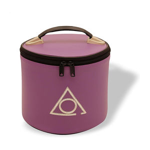 2025 Masonic Shriner Fez Case en negro con emblema bordado a máquina para Blue Lodge Free Masons OEM con servicio - Product Image 1