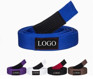 Cinturón de Jiu Jitsu Brasileño con Logotipo Personalizado, Cinturón de Artes Marciales para Entrenamiento de Artes Marciales para Adultos, Cinturones de BJJ MS-BB-03 - Product Image 2