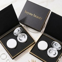 Pestañas Magnéticas Suaves de Fibra Sintética PBT, Estilo Wispy Bold, para Uso Diario, con Empaque Personalizado de Marca, Certificación CE, Producción en Fábrica
