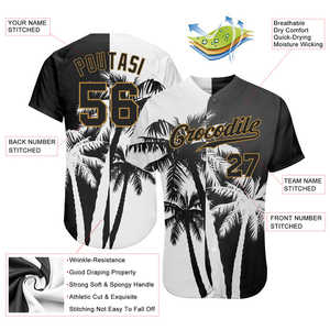 Soluciones de camiseta de béisbol para pedidos de equipos, elaboradas para uso durante la temporada con control de humedad de tela transpirable y costuras reforzadas - Product Image 3