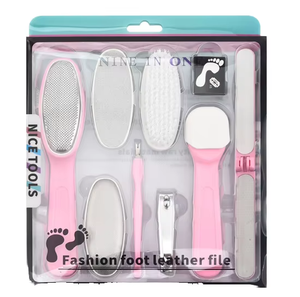 Juego de Pedicura de Acero Inoxidable de Lujo, Cortaúñas, Herramientas para Cutículas, Kit de Viaje para el Cuidado Personal, Paquete de Regalo - Product Image 1