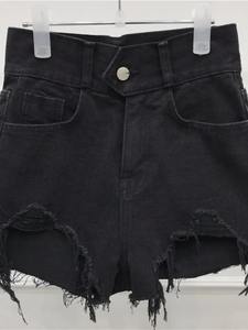 Short en jean décontracté et personnalisé pour femmes Short en jean de qualité supérieure 100% coton respirant pour femmes - Product Image 5