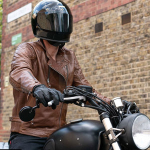 Chaqueta de Motocicleta Personalizada de Cuero Transpirable de Alta Calidad para Hombres Adultos, Hecha en Pakistán, Precio Bajo, Gran Venta, Todas las Temporadas - Product Image 6