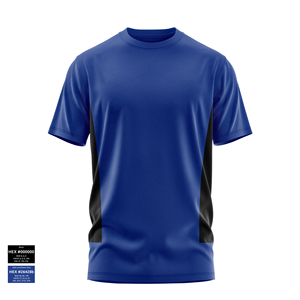T-shirts manches courtes pour hommes respirants de haute qualité imprimé 100% coton 160GSM motif à carreaux col rond coupe régulière vente en gros personnalisé - Product Image 1