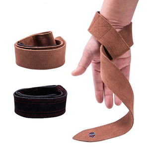 Sangles de musculation de haute qualité pour la gym et le fitness, personnalisables en couleur, en cuir, pour hommes et femmes - Product Image 3