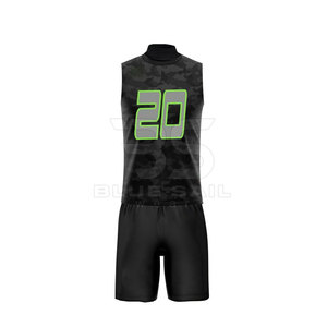 Nuevo estilo personalizado 7v7 uniforme de fútbol de alta calidad de nailon de manga corta Unisex sublimado 7 V 7 juegos uniforme de compresión - Product Image 4