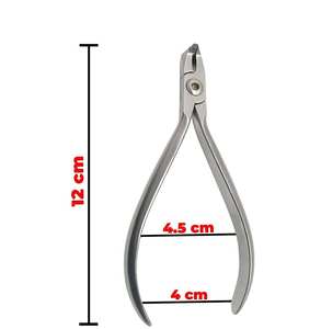 Astrin Surgical Alicates de corte distal de cabeza pequeña TC alemanes, de ortodoncia, para corte y sujeción, instrumento dental manual de acero inoxidable MOL - Product Image 3