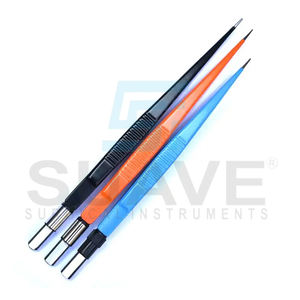 SUAVE SURGICAL INSTRUMENTS-Pinzas Bipolares Bayoneta de Punta de Fórceps Neuroquirúrgicos Rectos - Product Image 1