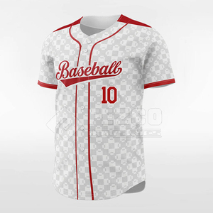 Maillot de baseball pour hommes en gros, logo personnalisé, respirant, grande taille, 100% polyester, séchage rapide, avec design personnalisé et service OEM - Product Image 3