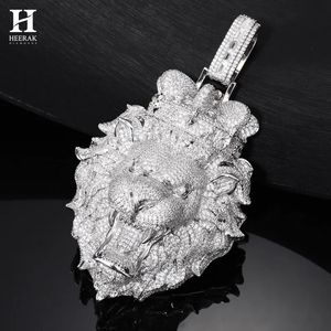Collar con Colgante de León Estilo Hip Hop de Lujo, Oro de 14K/18K, Diamante Cultivado en Laboratorio/Natural, Proveedor de Joyería al por Mayor - Product Image 3