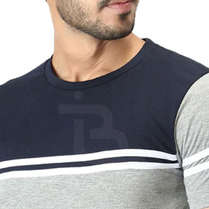 เสื้อยืดแขนสั้นผู้ชายแบรนด์หรู ราคาประหยัด ทรงปกติ ระบายอากาศได้ดี ผ้าถักน้ำหนัก 220 กรัม ป้องกันรอยยับ - Product Image 5