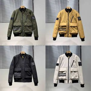 Manteau chaud en duvet pour hommes, vêtements d'extérieur d'hiver avec logo personnalisé, veste à bulles d'air pour hommes, livraison DDP, vente en gros - Product Image 6