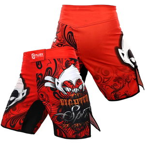 Shorts d'été en coton pour hommes, haute élasticité, respirants, séchage rapide, vêtements de sport personnalisés pour adultes, MMA, boxe, Muay Thai, arts martiaux - Product Image 1