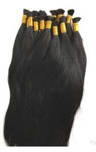 Cheveux humains indiens en vrac 100 Virgin Remy Tape In Hair Extension Double Drawn - Product Image 4