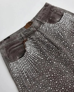 กางเกงขาสั้นผ้ายีนส์ของผู้ชายกางเกงขาสั้นผ้าฝ้าย100% 2025ซักแบบกำหนดเองมีสไตล์ - Product Image 3