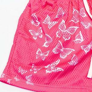 Nouveau style de shorts d'été shorts en maille respirante décontractés pour hommes shorts en maille à taille élastique personnalisés pour hommes - Product Image 2