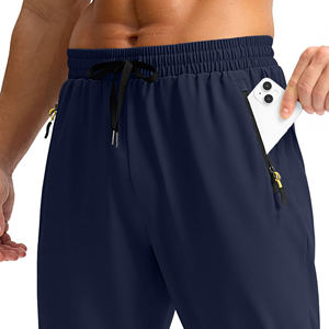 Men's <b>Trousers</b> Casual <b>Work</b> Plus <b>Waterproof</b> Printed Men's Pants Solid Knitted Pocket Smart Casual Softener Colored Pattern - Product Image 2