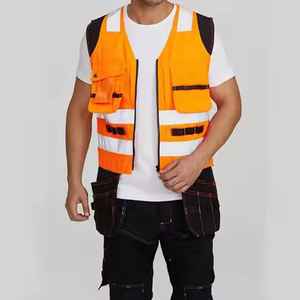 Chaleco de seguridad personal de seguridad de construcción Ropa DE SEGURIDAD reflectante de trabajo de alta visibilidad - Product Image 2