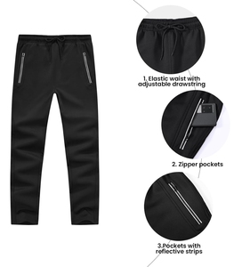 Survêtement pour homme de haute qualité, personnalisable, respirant, à capuche, uni, fermeture, options de taille plus, dernière mode sportive, hiver, salle de sport, bas prix - Product Image 4