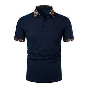 Coton respirant vêtements pour hommes grande taille haute rue Style polos vêtements d'été à manches courtes Top qualité hommes chemise toutes tailles - Product Image 4