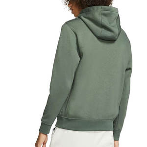 Sudadera con capucha y logotipo bordado personalizado Unisex, ropa de calle blanca, cuello con capucha, tela tejida holgada, estilo informal para invierno - Product Image 2