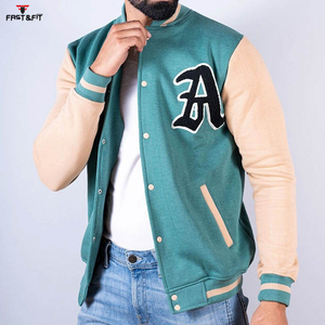 2025 High Quality Long Sleeves Winter Wear <b>Smart</b> Stylish College Bomber <b>Jacket</b> Canvas 100% Cotton Windproof Breathable Unisex - Product Image 3